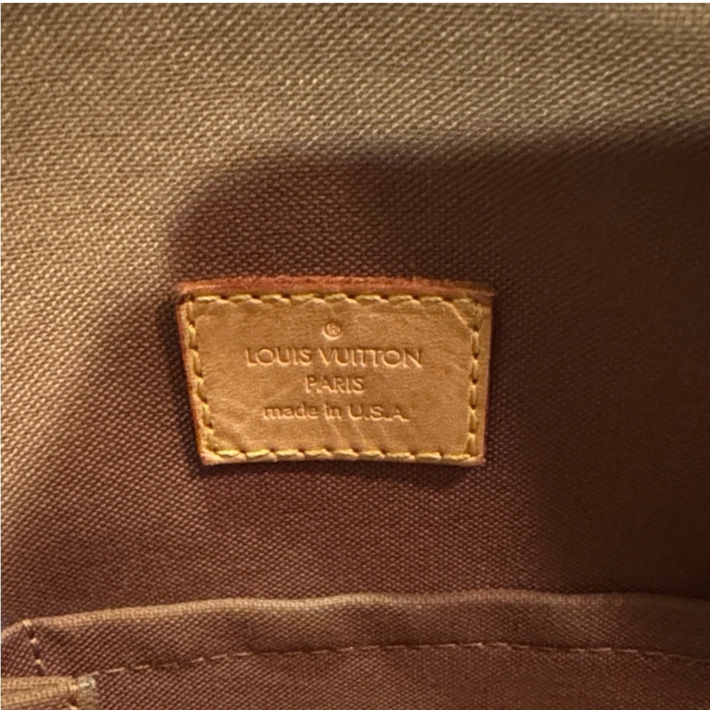 Louis Vuitton Lockit Brown Monogram Shoulder Bag - Picture 3 of 9